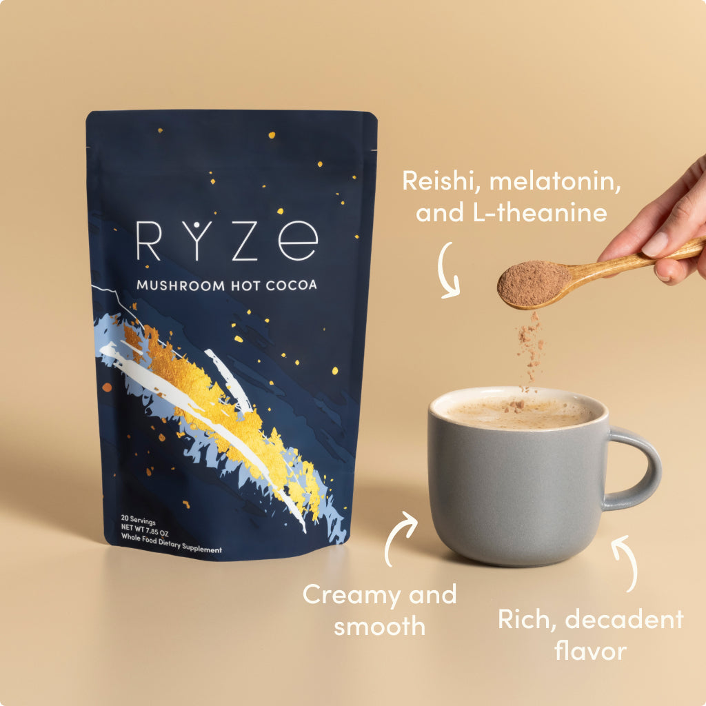RYZE Nighttime Mushroom Cocoa Starter Bag - Home Hold