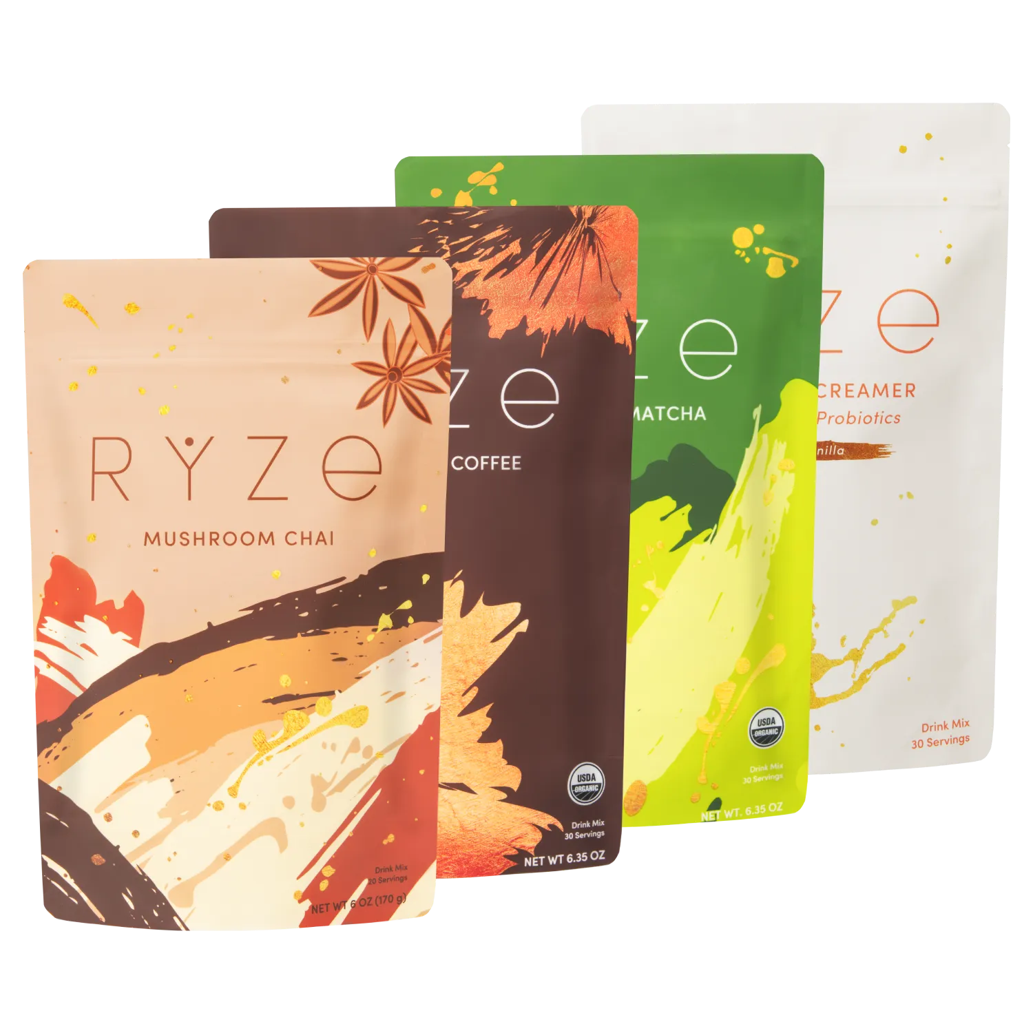 Ultimate Pick-Me-Up Bundle: Chai + Coffee + Matcha - Essential Set