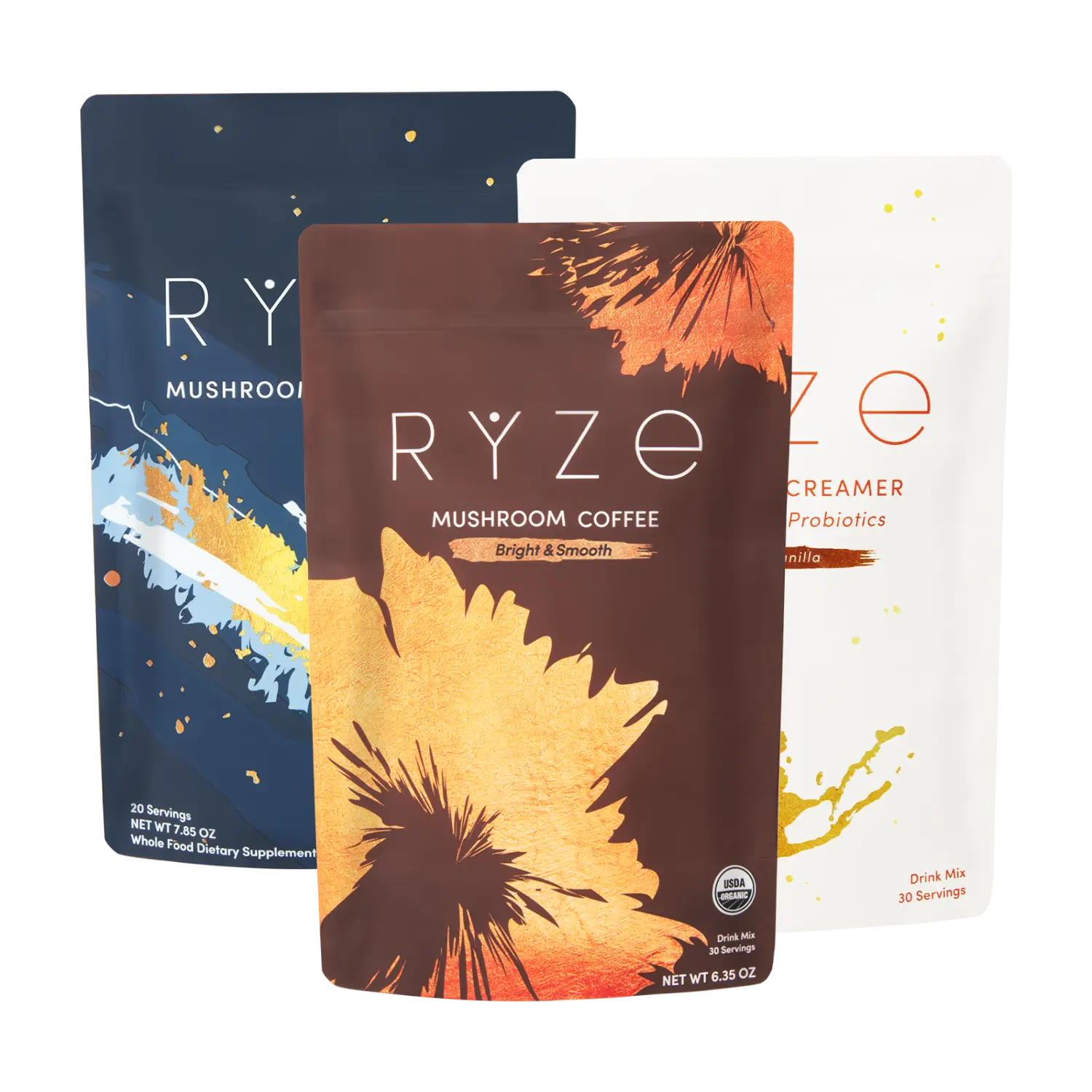 RYZE Ritual Set (Cocoa + Coffee + Creamer) - Home Choice