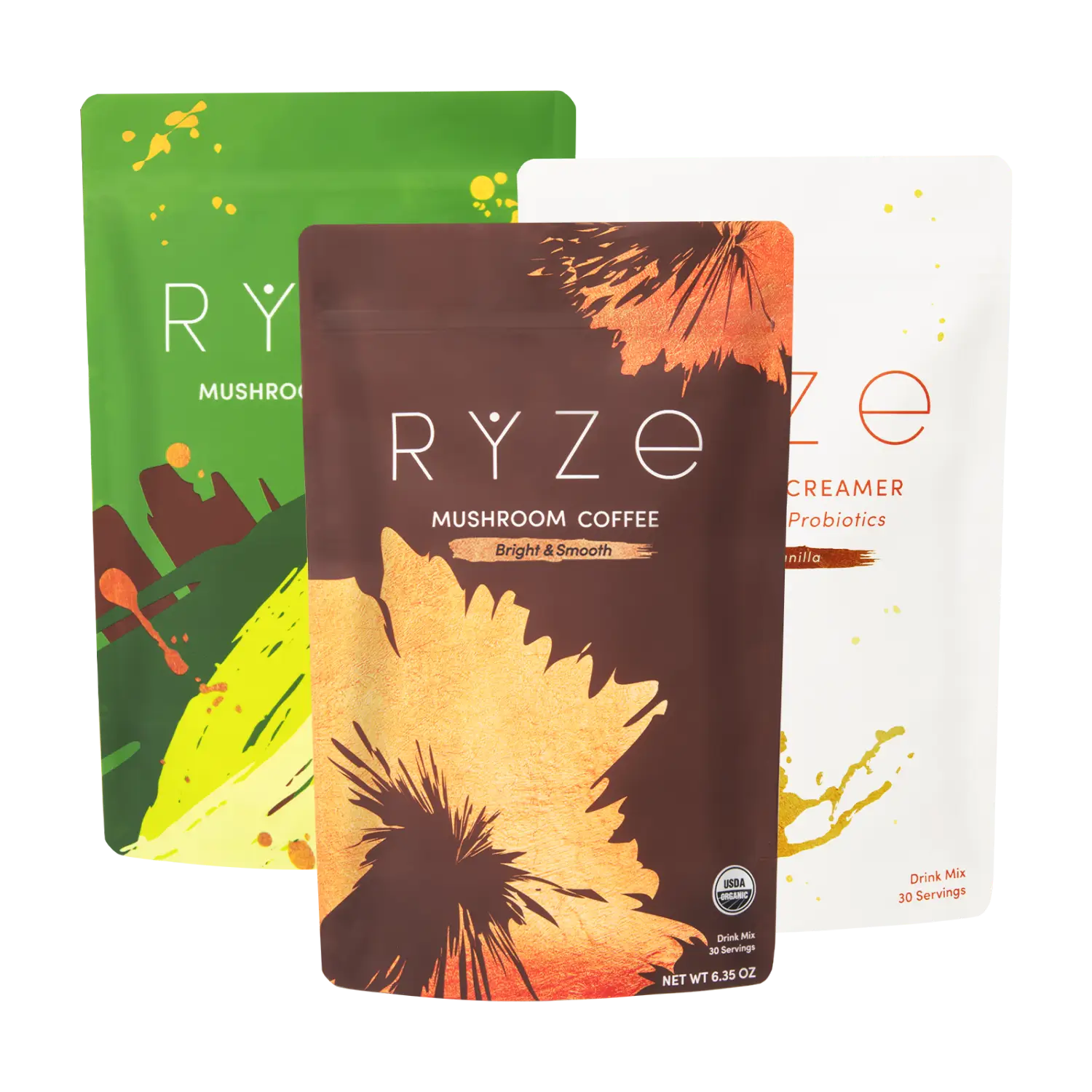 RYZE Ritual Set (Matcha + Coffee + Creamer) - Gift Ready