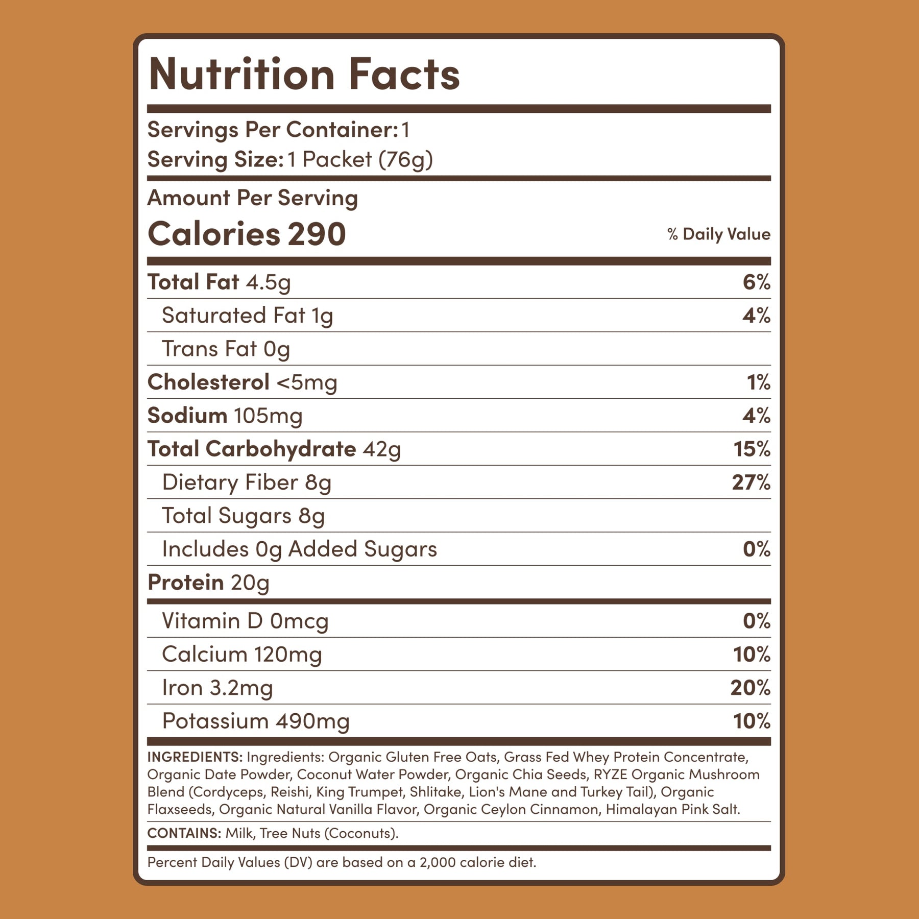 Oats (14 Servings) - Clean Setup