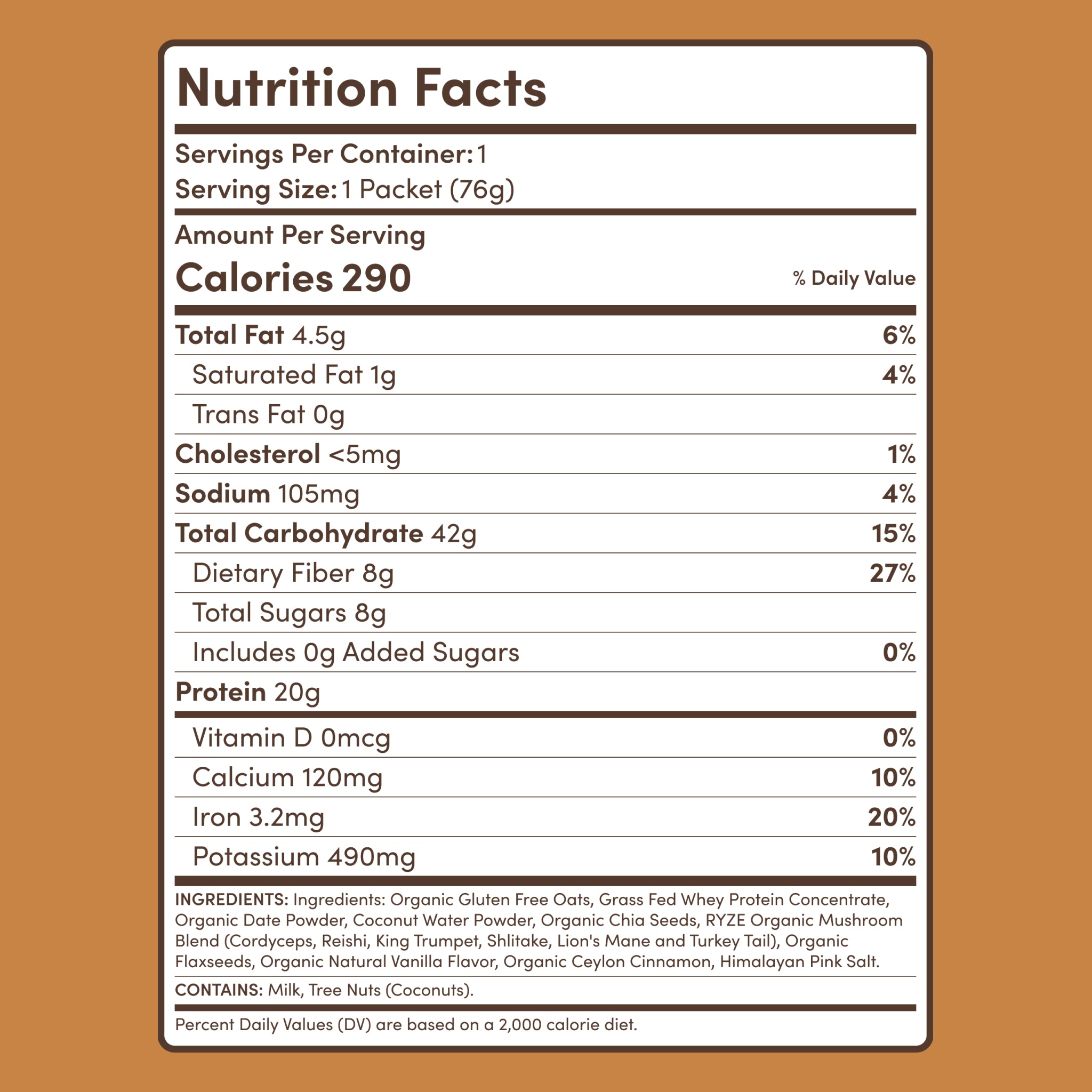 Oats (14 Servings) - Clean Setup