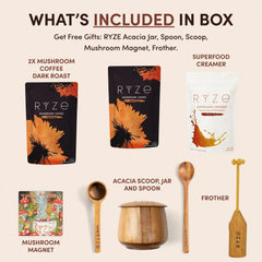 Mushroom Coffee House Blend Ritual Set - Daily Set