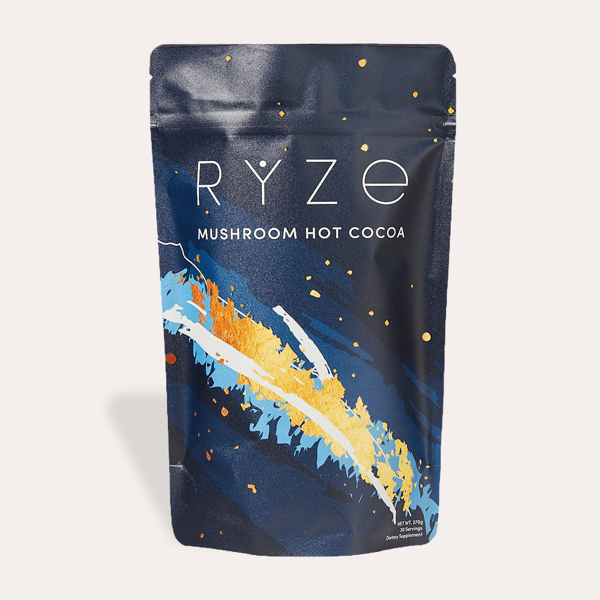 RYZE Hot Cocoa - with 6 Sleep Superfoods to Help Fall Asleep and Stay Asleep - Bright Touch