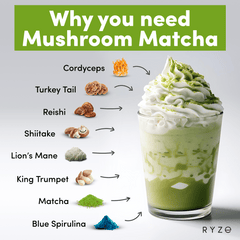 RYZE Organic Matcha Starter Kit (60 servings) - Weekend Pair