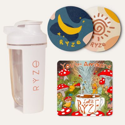 Shaker Bottle + FREE Gifts - Soft Pick