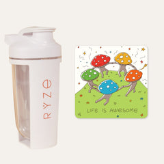 Shaker Bottle + FREE Gifts - Soft Pick